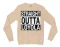 Straight Outta Loyola Men/Unisex Long Sleeve T-Shirt in Natural Color